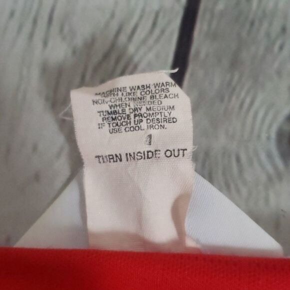 Vintage 70s Retro Mod Red and White Casual Dress - Picture 7 of 9